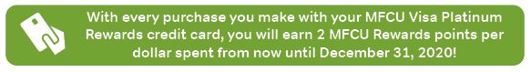 Earn Double Points